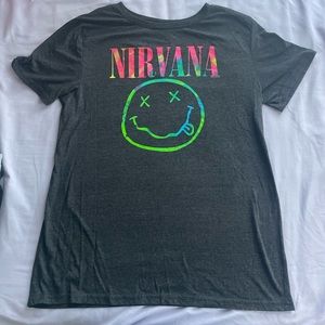 Cool Nirvana Tee, worn a couple of times, nice and soft